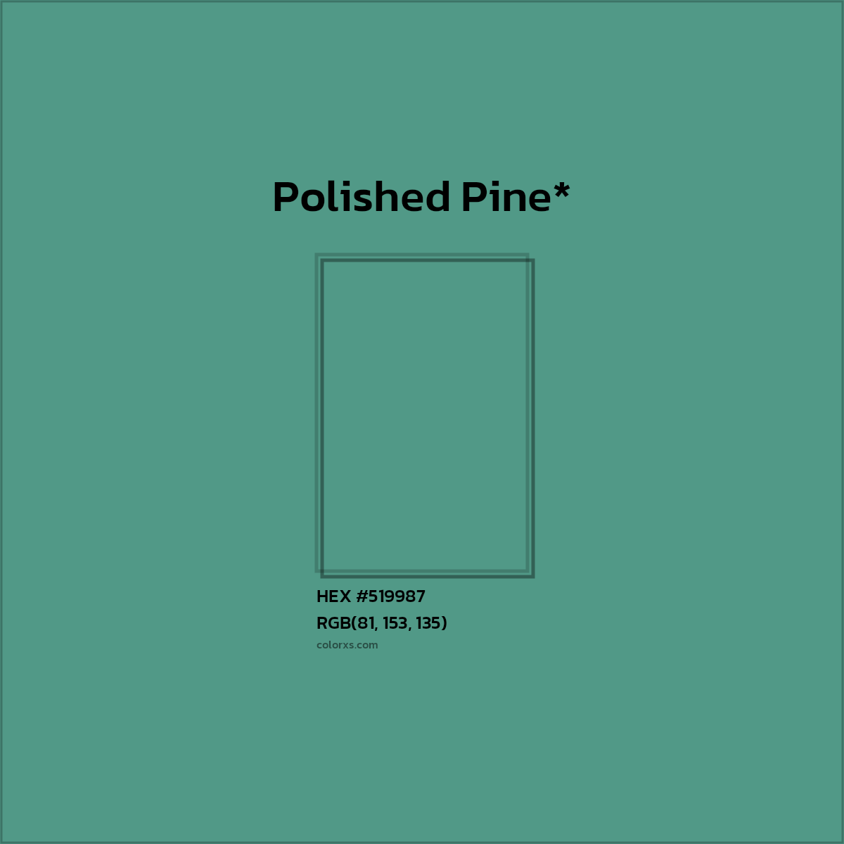 HEX #519987 Color Name, Color Code, Palettes, Similar Paints, Images