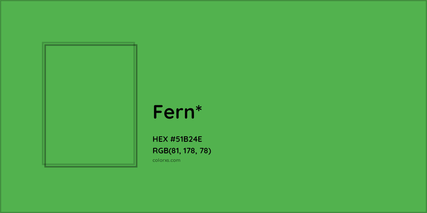 HEX #51B24E Color Name, Color Code, Palettes, Similar Paints, Images