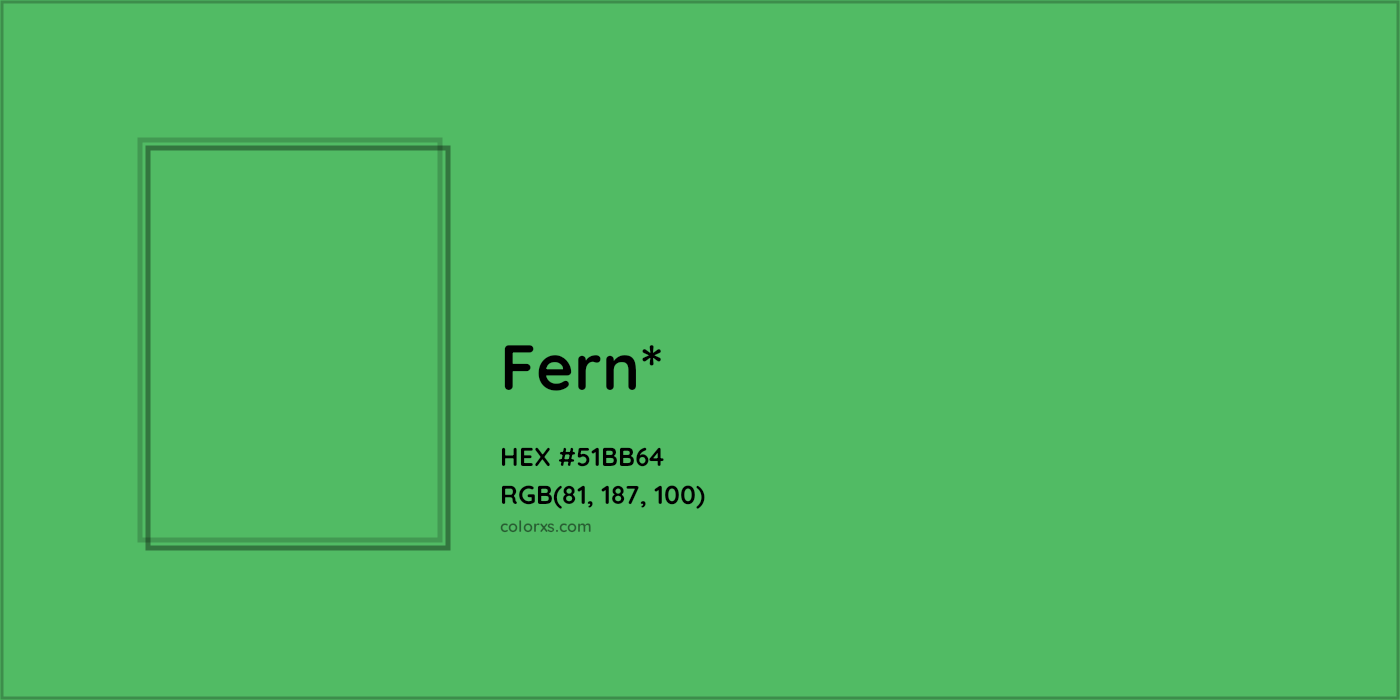 HEX #51BB64 Color Name, Color Code, Palettes, Similar Paints, Images