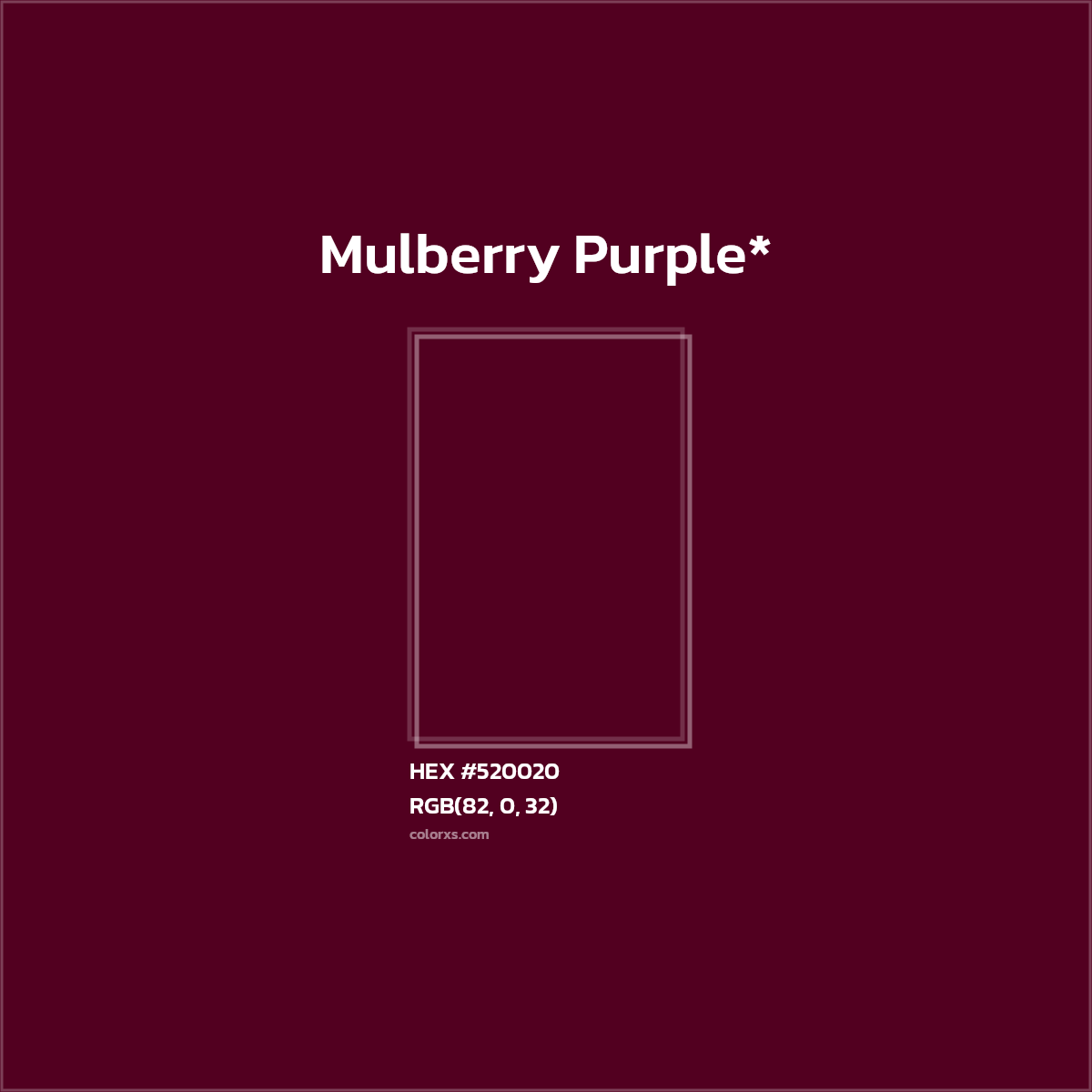 HEX #520020 Color Name, Color Code, Palettes, Similar Paints, Images