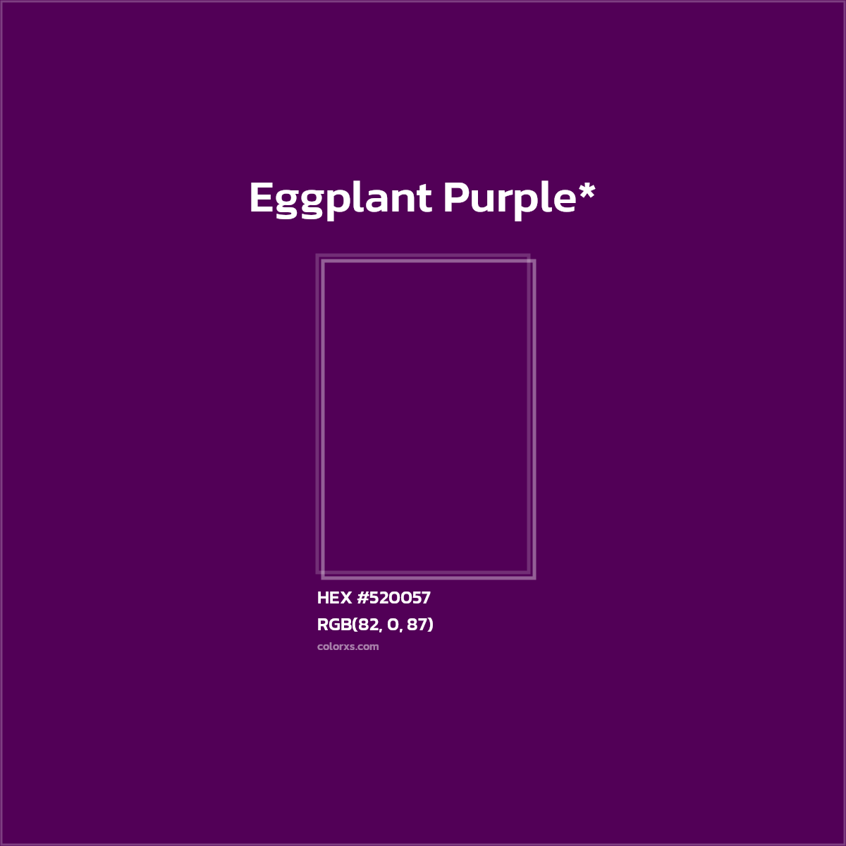 HEX #520057 Color Name, Color Code, Palettes, Similar Paints, Images