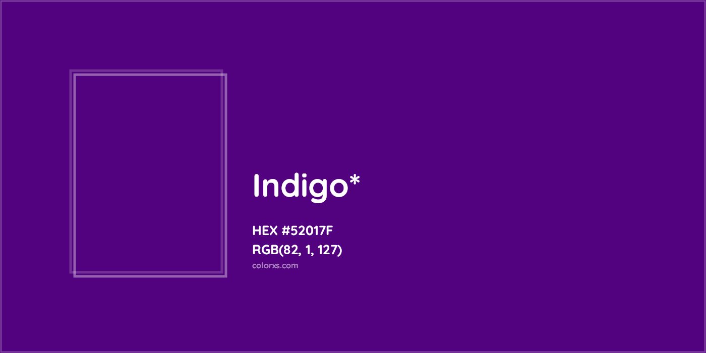 HEX #52017F Color Name, Color Code, Palettes, Similar Paints, Images