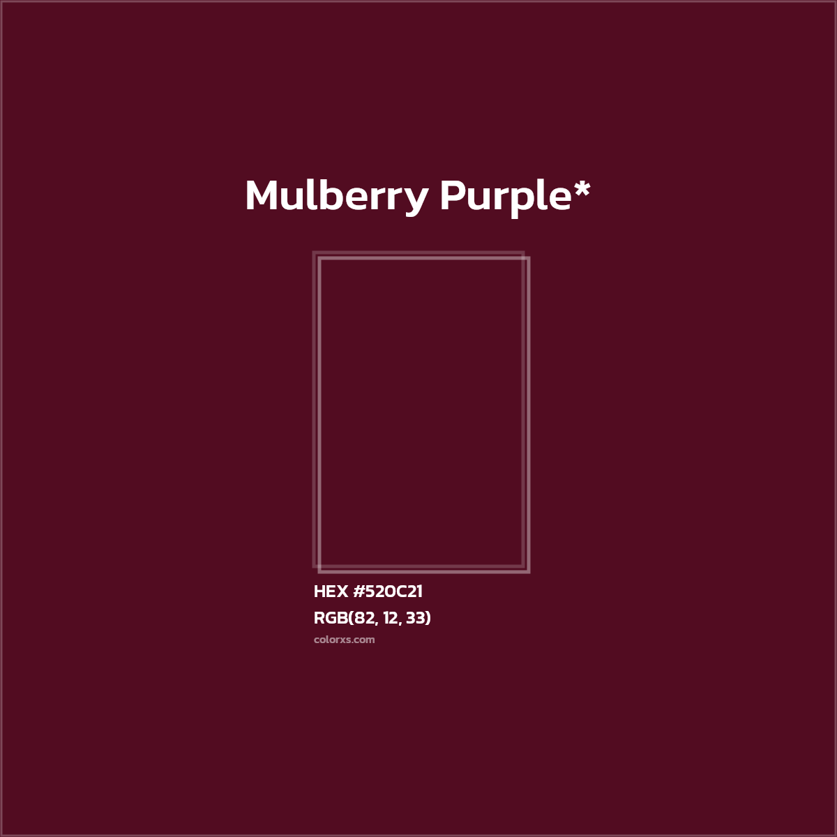 HEX #520C21 Color Name, Color Code, Palettes, Similar Paints, Images