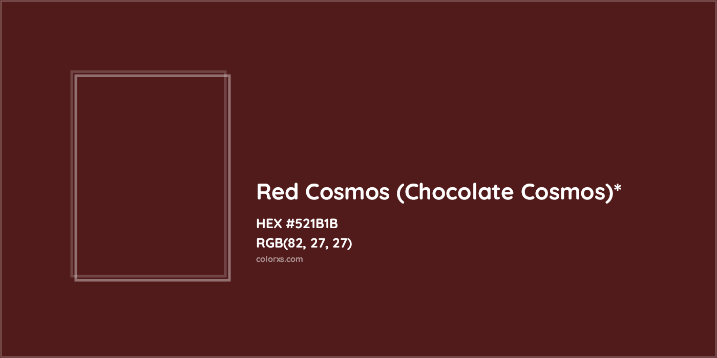 HEX #521B1B Color Name, Color Code, Palettes, Similar Paints, Images