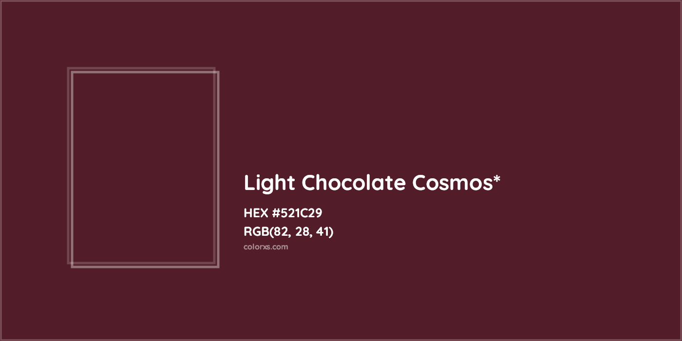HEX #521C29 Color Name, Color Code, Palettes, Similar Paints, Images