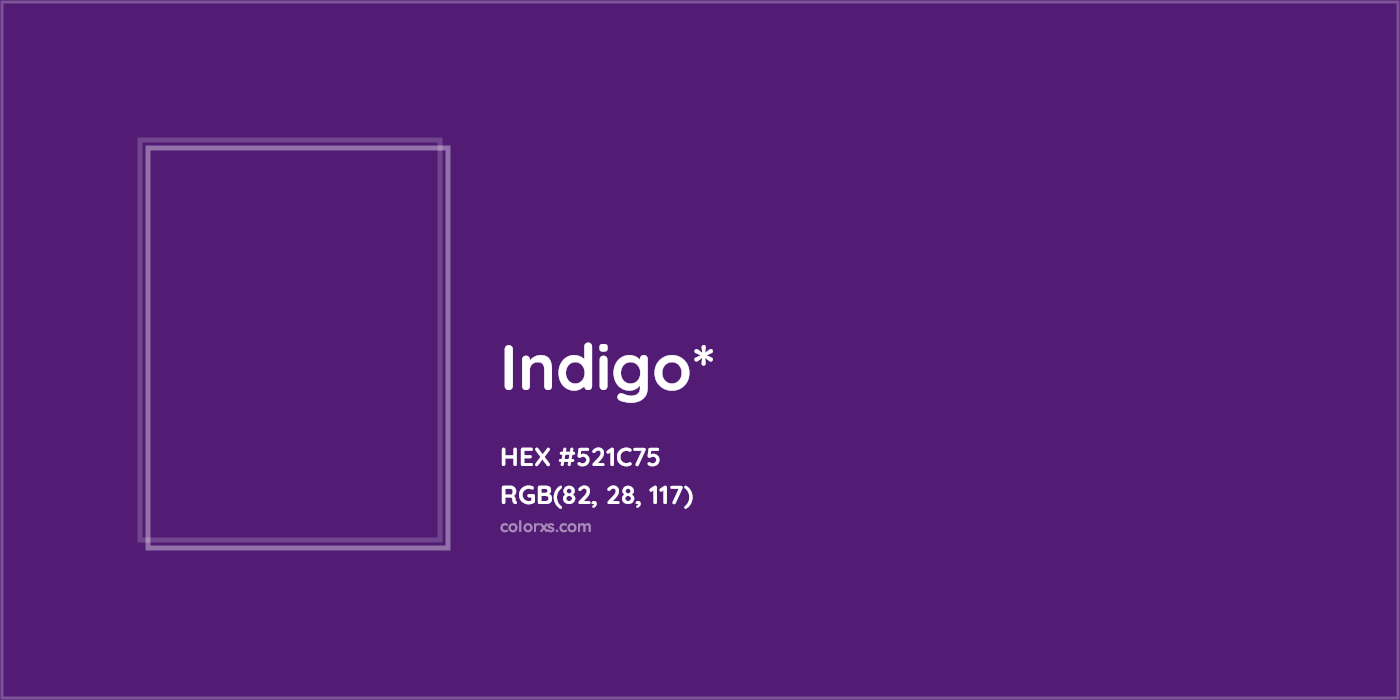 HEX #521C75 Color Name, Color Code, Palettes, Similar Paints, Images