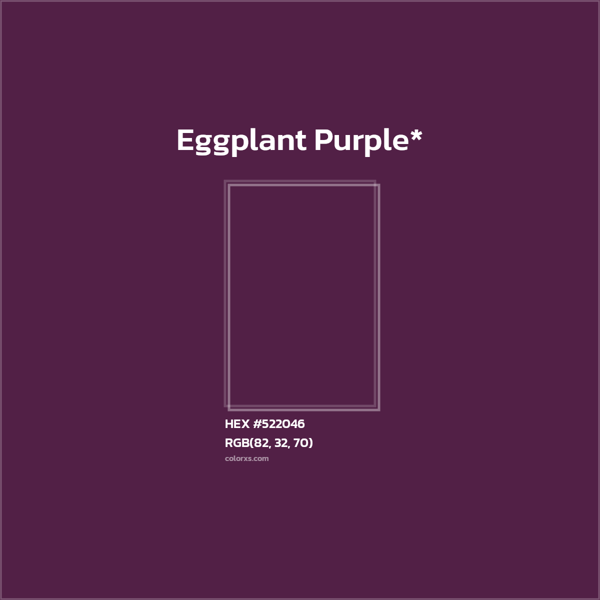 HEX #522046 Color Name, Color Code, Palettes, Similar Paints, Images