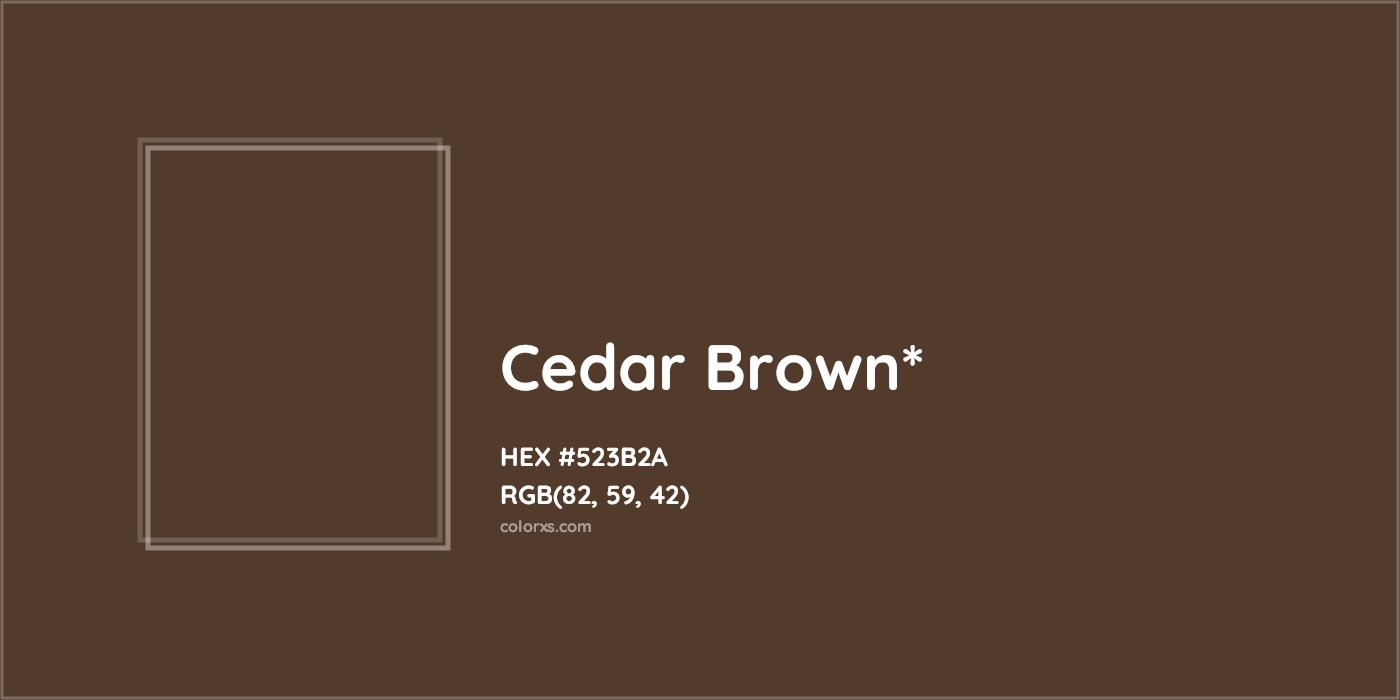 HEX #523B2A Color Name, Color Code, Palettes, Similar Paints, Images