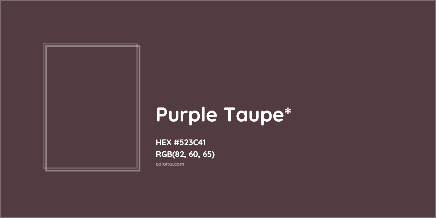 HEX #523C41 Color Name, Color Code, Palettes, Similar Paints, Images