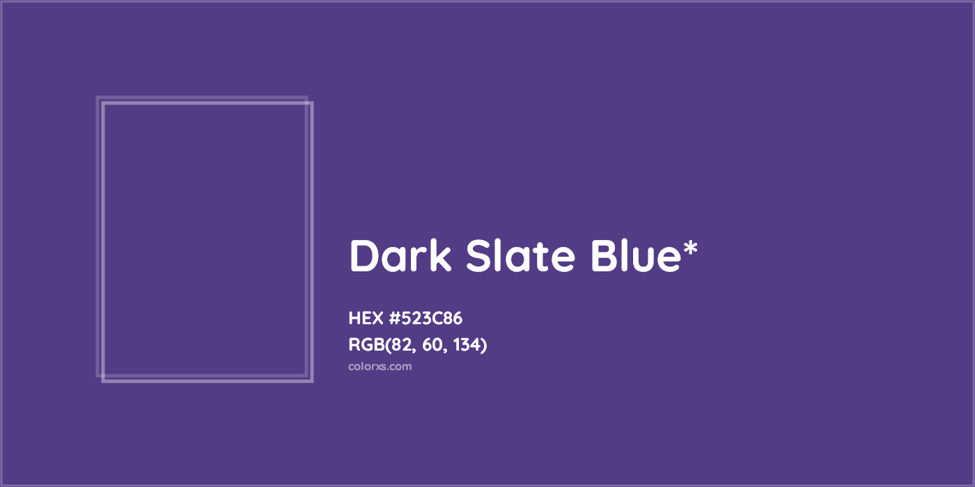 HEX #523C86 Color Name, Color Code, Palettes, Similar Paints, Images