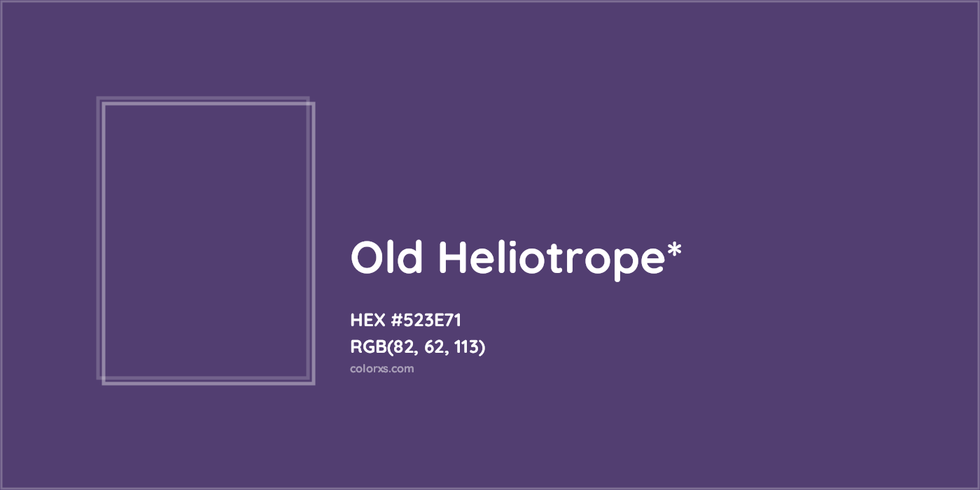 HEX #523E71 Color Name, Color Code, Palettes, Similar Paints, Images