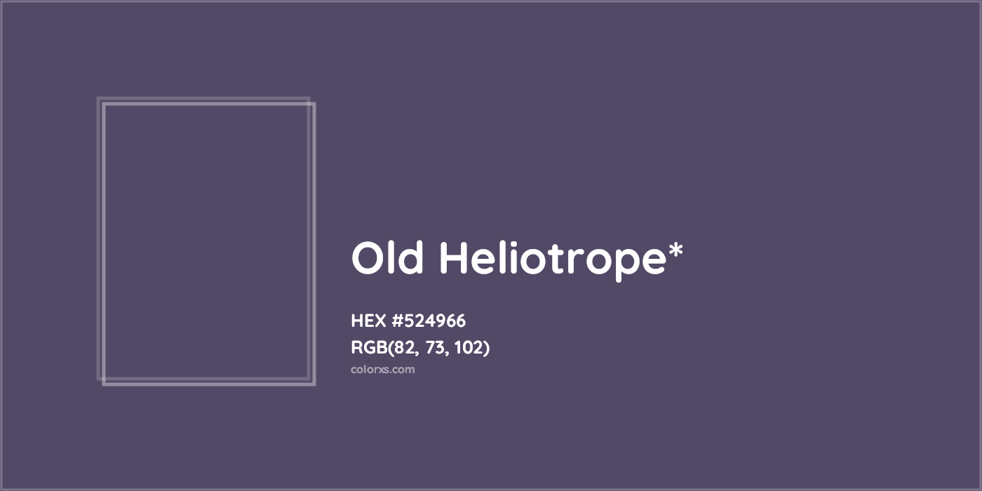 HEX #524966 Color Name, Color Code, Palettes, Similar Paints, Images