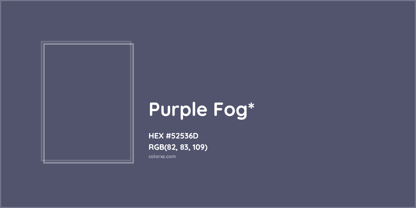 HEX #52536D Color Name, Color Code, Palettes, Similar Paints, Images