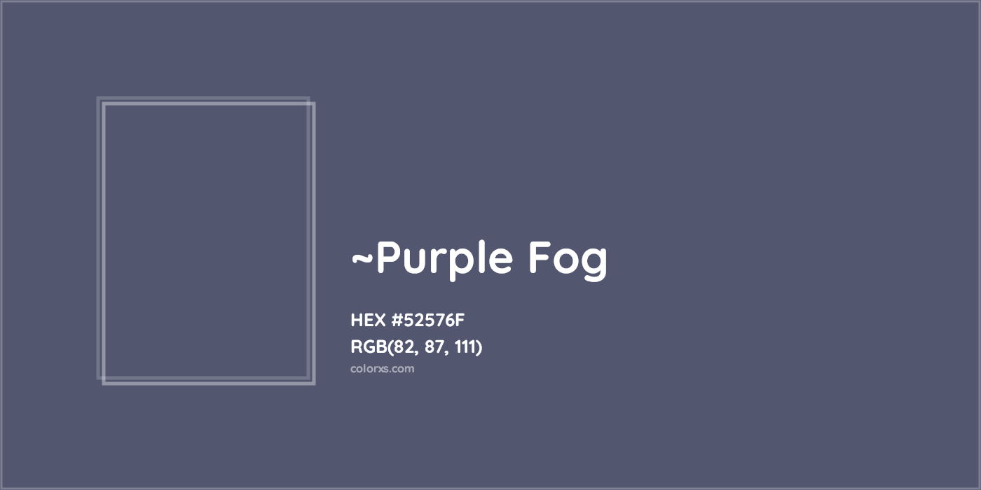 HEX #52576F Color Name, Color Code, Palettes, Similar Paints, Images