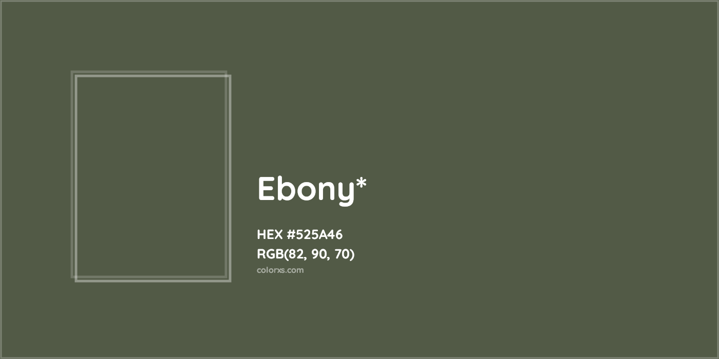HEX #525A46 Color Name, Color Code, Palettes, Similar Paints, Images