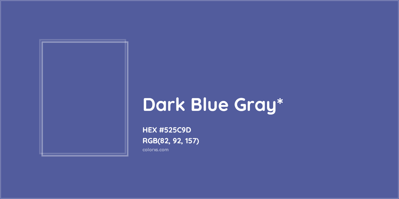 HEX #525C9D Color Name, Color Code, Palettes, Similar Paints, Images