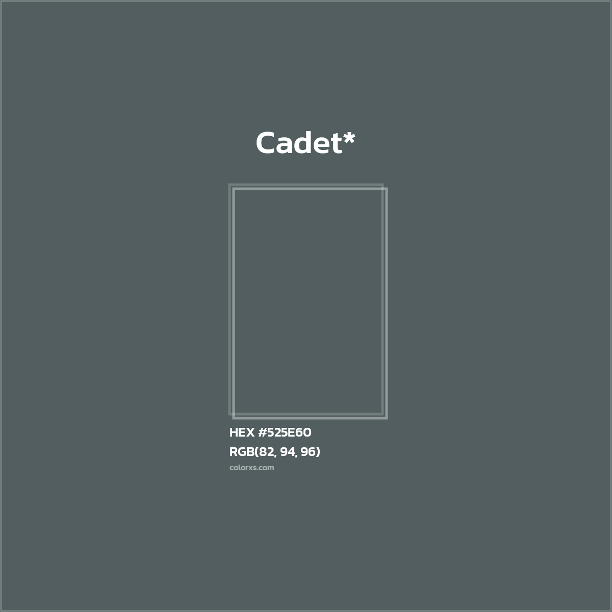 HEX #525E60 Color Name, Color Code, Palettes, Similar Paints, Images