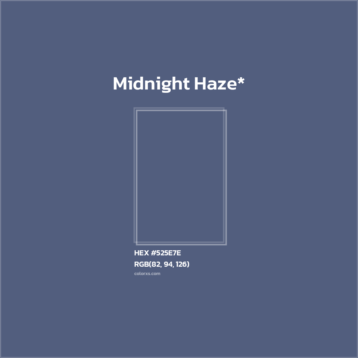 HEX #525E7E Color Name, Color Code, Palettes, Similar Paints, Images