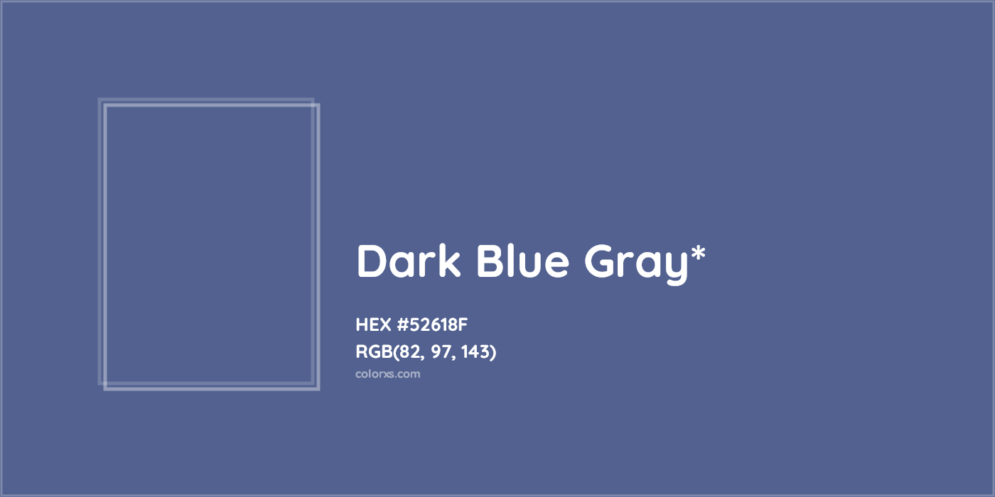 HEX #52618F Color Name, Color Code, Palettes, Similar Paints, Images
