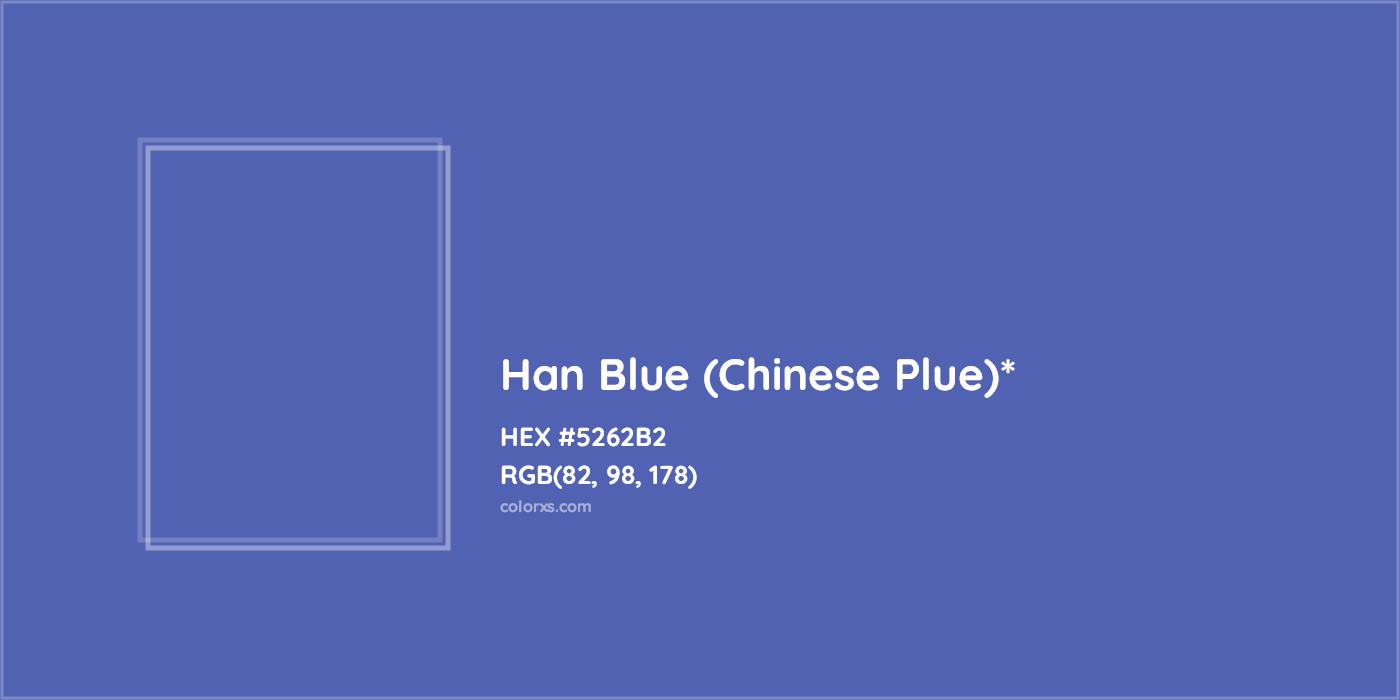 HEX #5262B2 Color Name, Color Code, Palettes, Similar Paints, Images