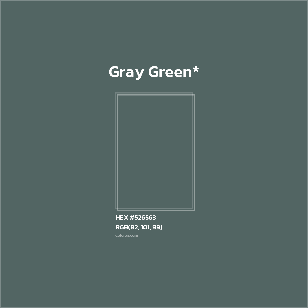 HEX #526563 Color Name, Color Code, Palettes, Similar Paints, Images