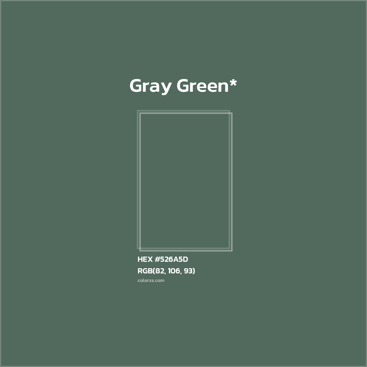 HEX #526A5D Color Name, Color Code, Palettes, Similar Paints, Images