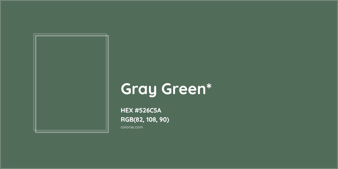HEX #526C5A Color Name, Color Code, Palettes, Similar Paints, Images