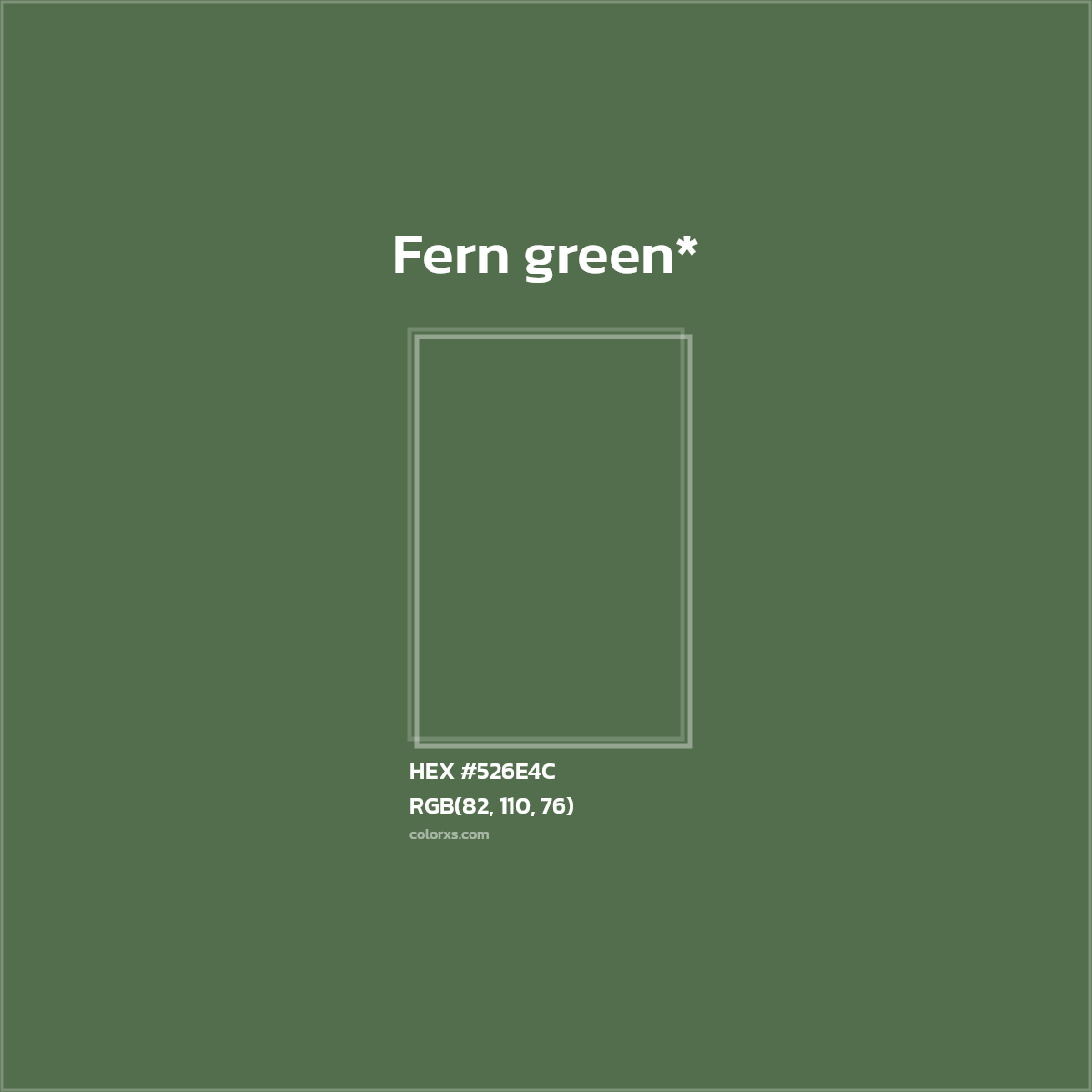 HEX #526E4C Color Name, Color Code, Palettes, Similar Paints, Images