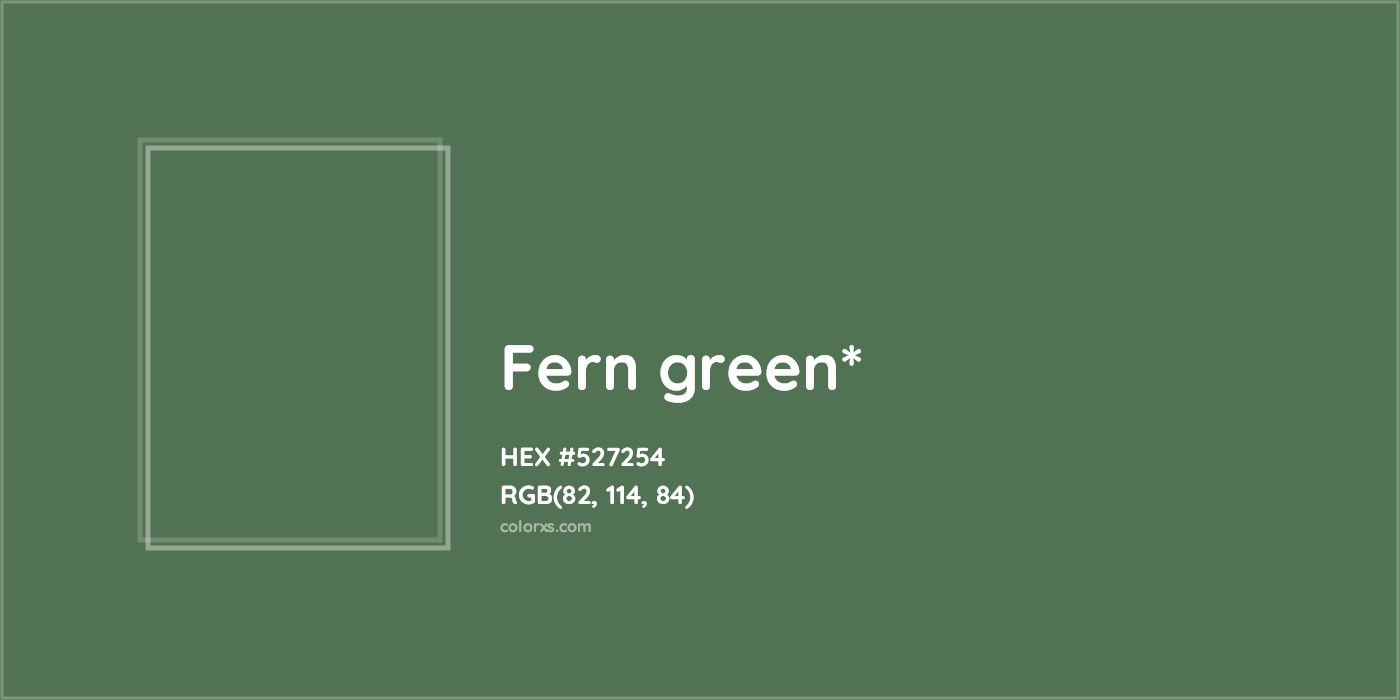 HEX #527254 Color Name, Color Code, Palettes, Similar Paints, Images