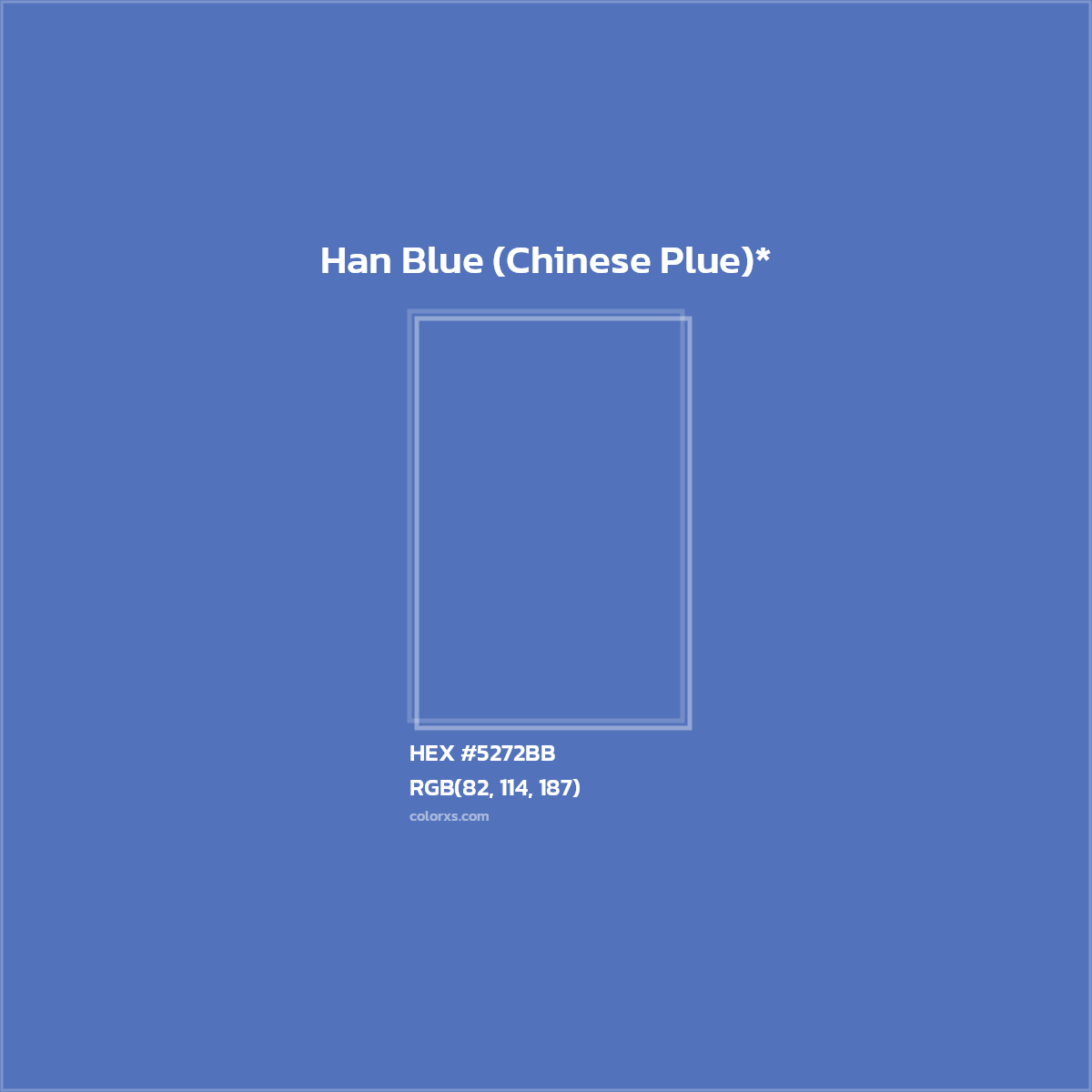 HEX #5272BB Color Name, Color Code, Palettes, Similar Paints, Images