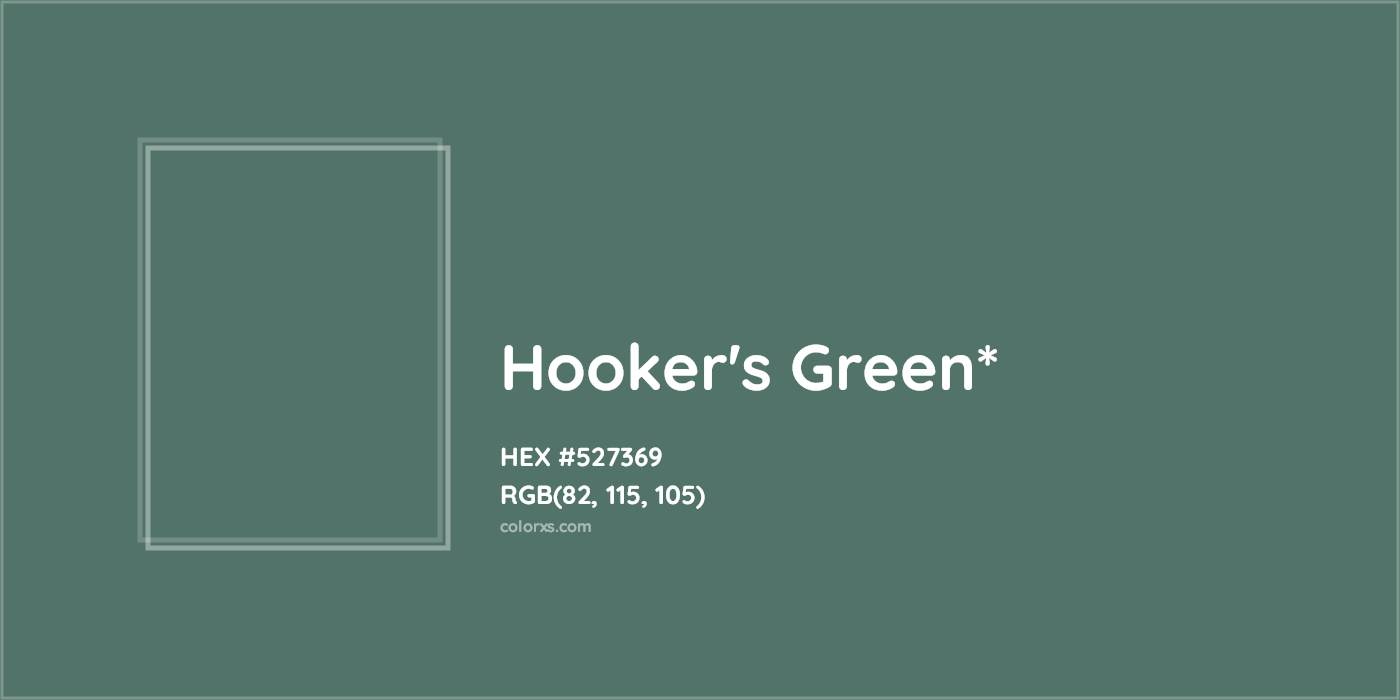 HEX #527369 Color Name, Color Code, Palettes, Similar Paints, Images