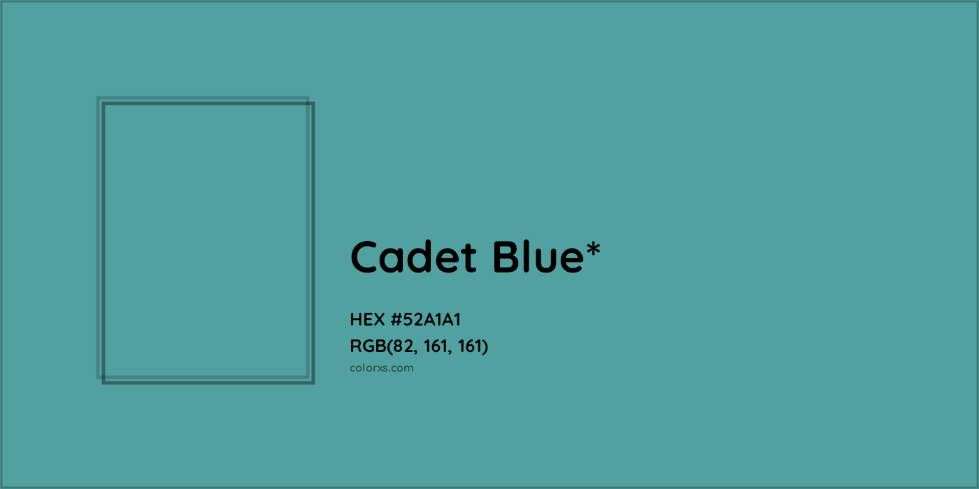 HEX #52A1A1 Color Name, Color Code, Palettes, Similar Paints, Images