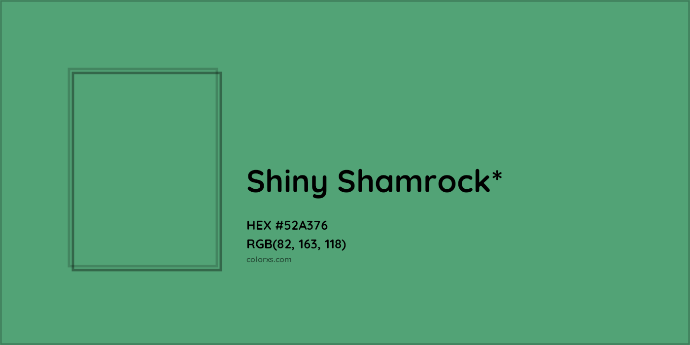HEX #52A376 Color Name, Color Code, Palettes, Similar Paints, Images