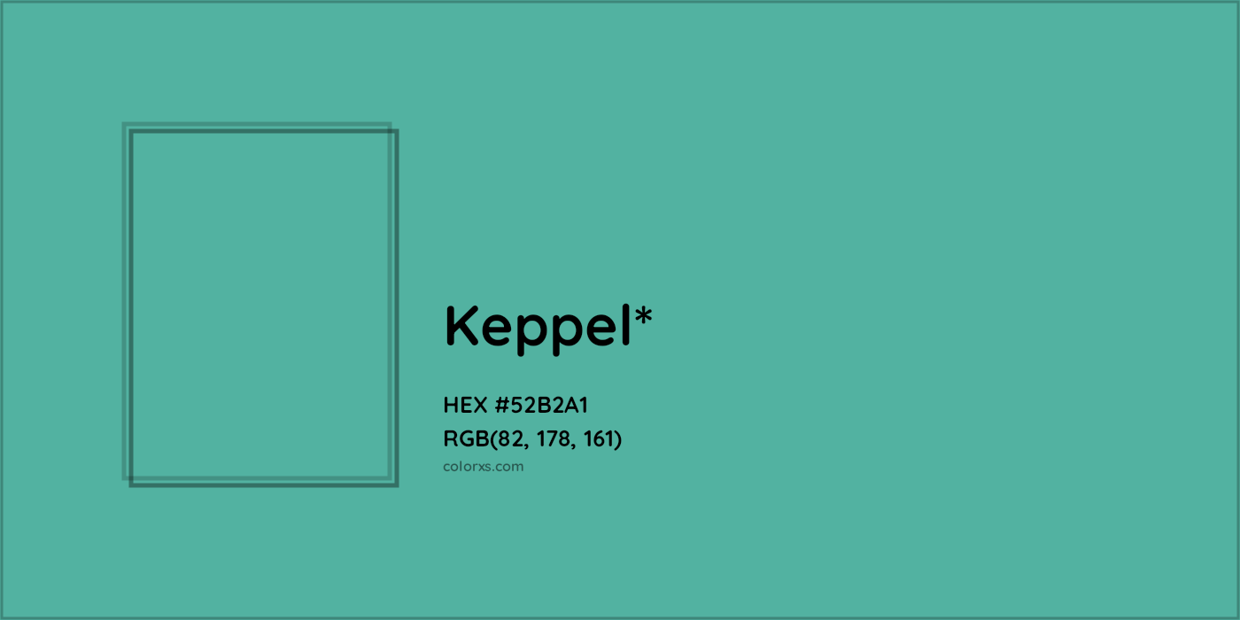 HEX #52B2A1 Color Name, Color Code, Palettes, Similar Paints, Images