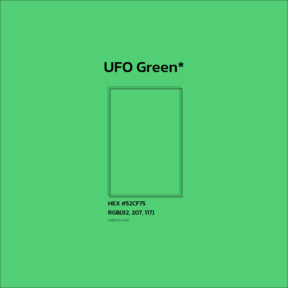 HEX #52CF75 Color Name, Color Code, Palettes, Similar Paints, Images