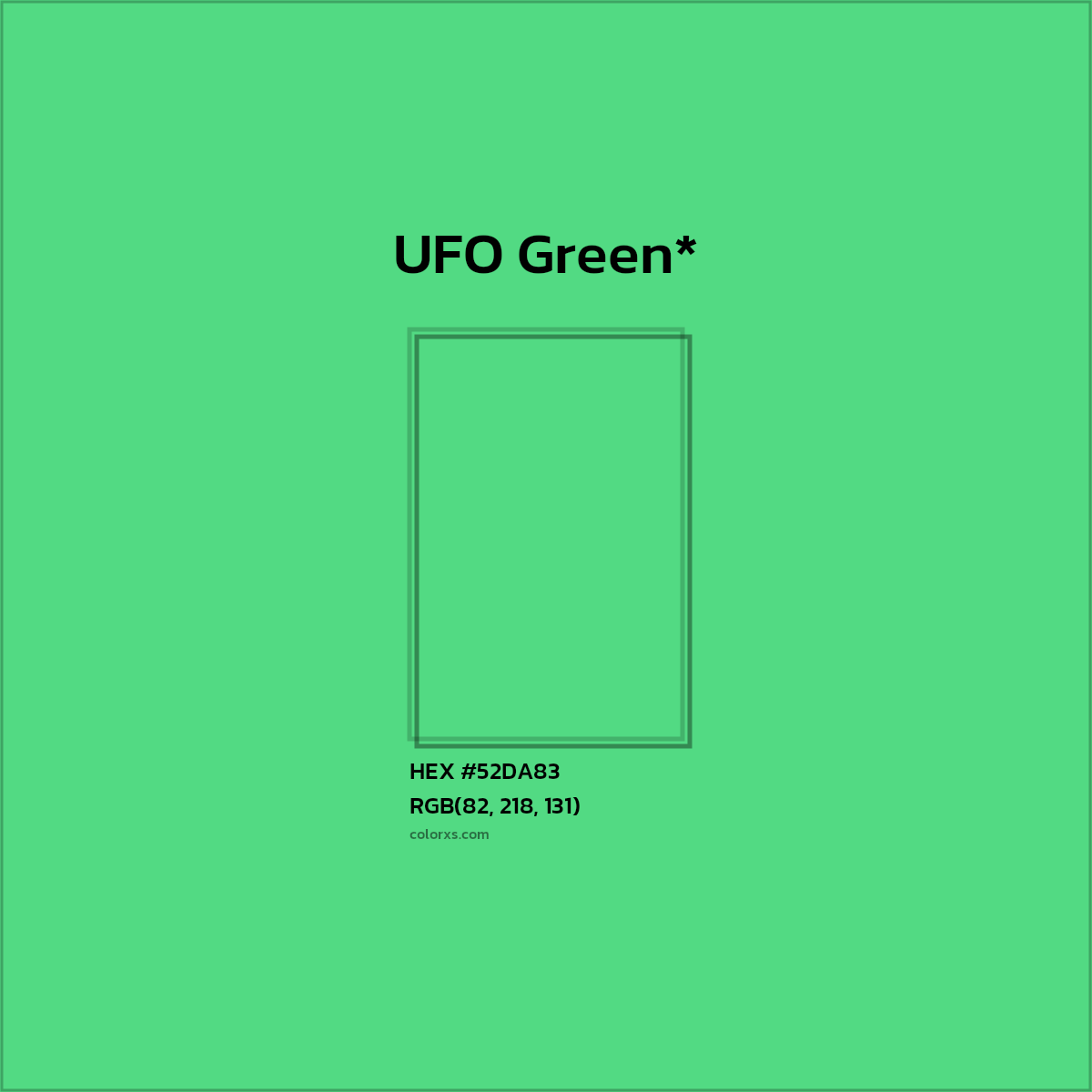 HEX #52DA83 Color Name, Color Code, Palettes, Similar Paints, Images