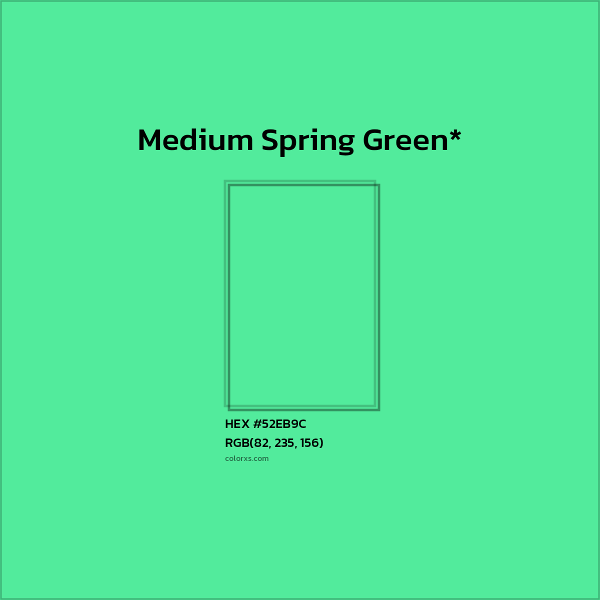 HEX #52EB9C Color Name, Color Code, Palettes, Similar Paints, Images