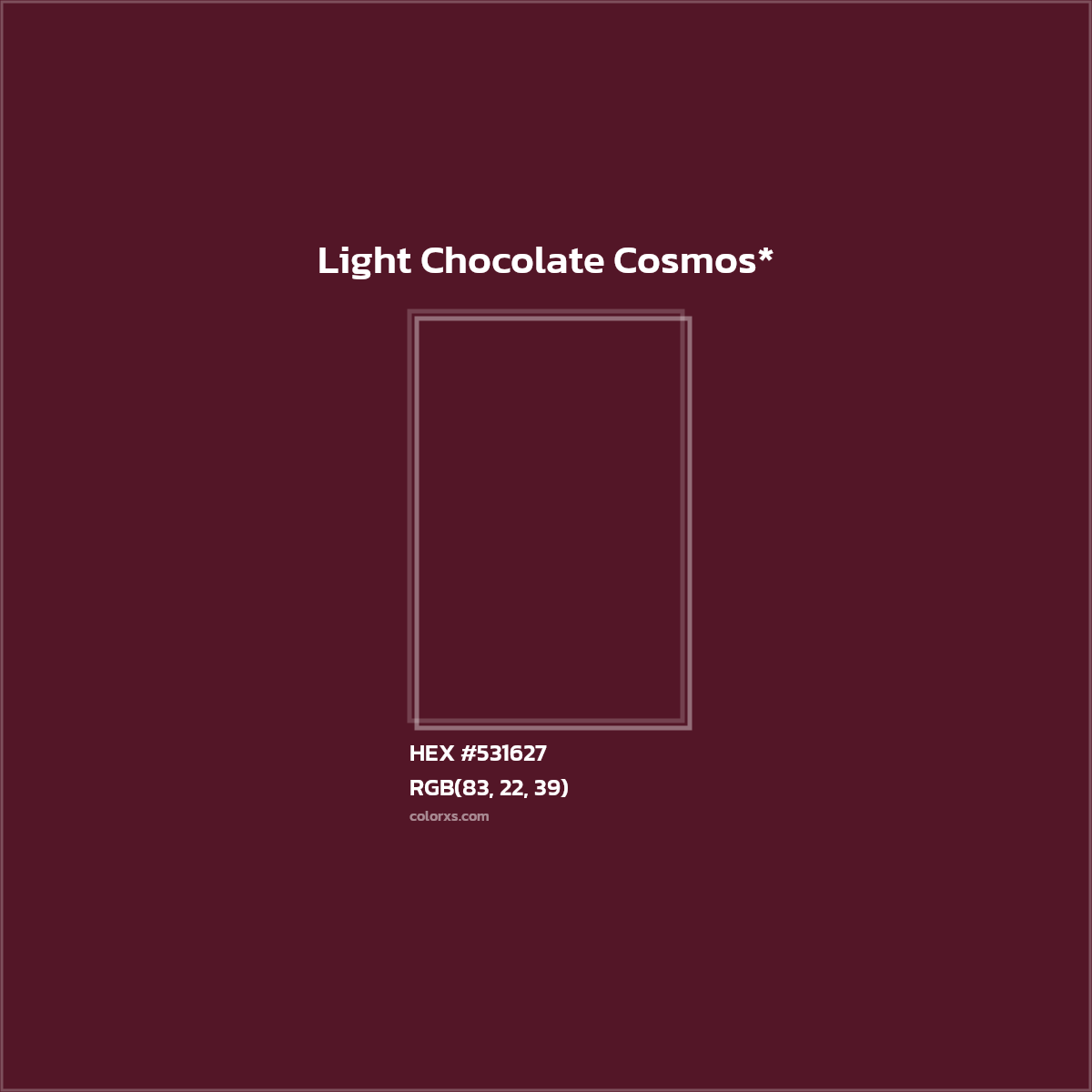 HEX #531627 Color Name, Color Code, Palettes, Similar Paints, Images