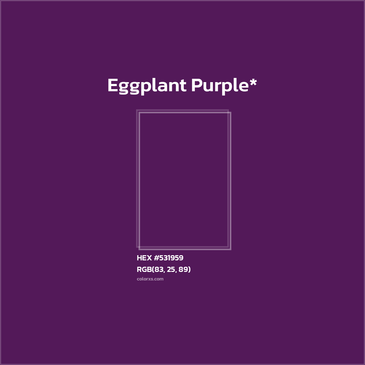 HEX #531959 Color Name, Color Code, Palettes, Similar Paints, Images