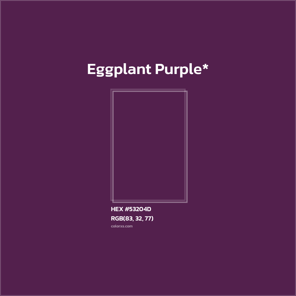 HEX #53204D Color Name, Color Code, Palettes, Similar Paints, Images