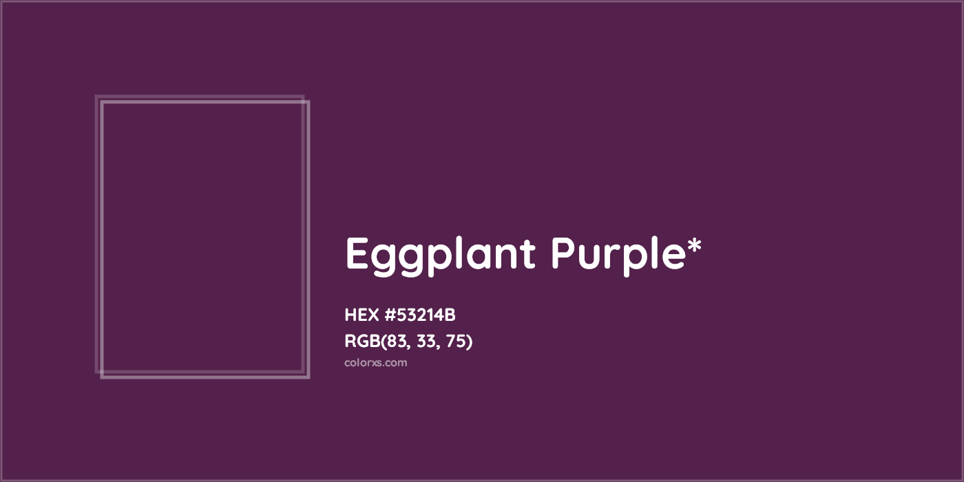 HEX #53214B Color Name, Color Code, Palettes, Similar Paints, Images