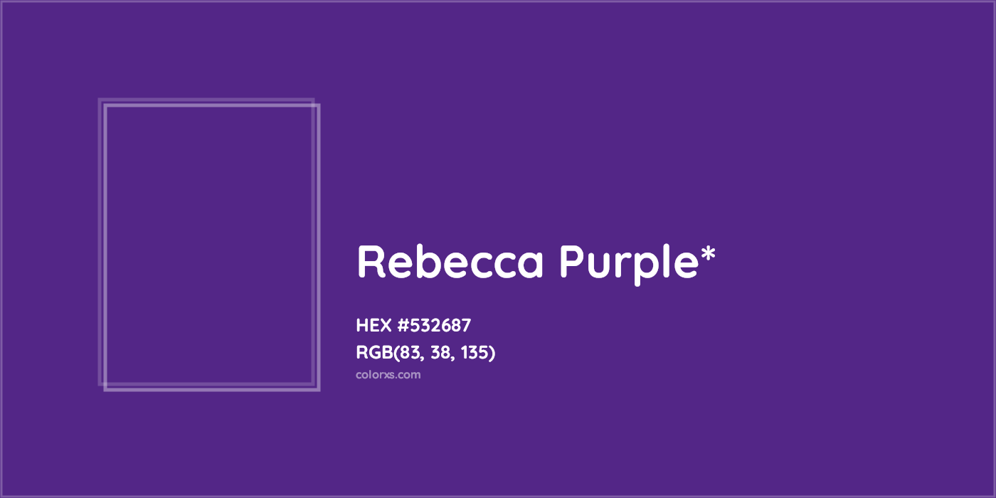HEX #532687 Color Name, Color Code, Palettes, Similar Paints, Images
