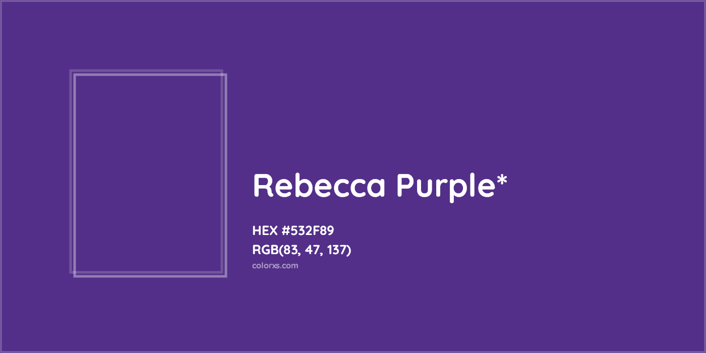HEX #532F89 Color Name, Color Code, Palettes, Similar Paints, Images