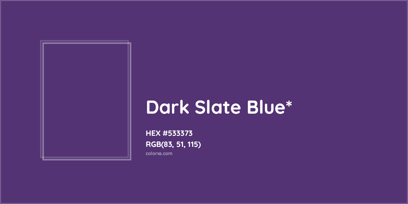 HEX #533373 Color Name, Color Code, Palettes, Similar Paints, Images