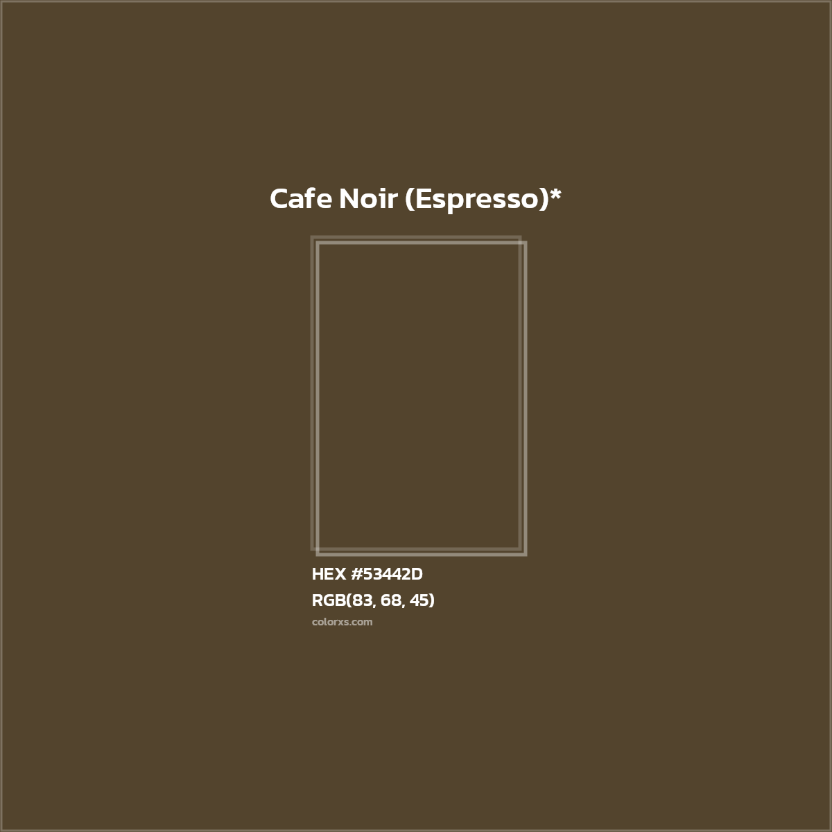 HEX #53442D Color Name, Color Code, Palettes, Similar Paints, Images
