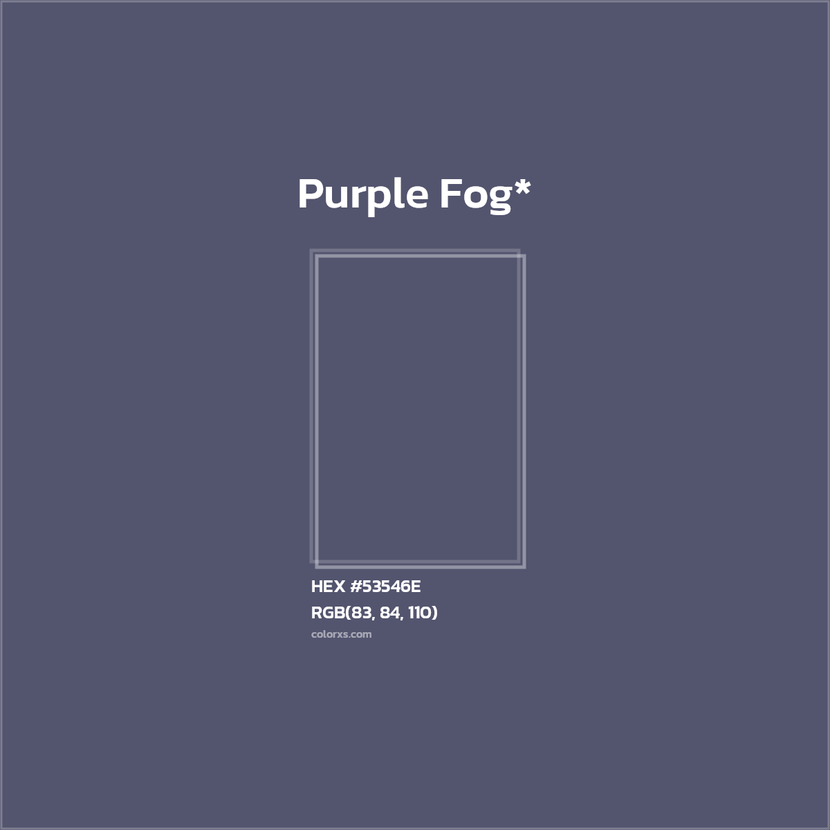 HEX #53546E Color Name, Color Code, Palettes, Similar Paints, Images