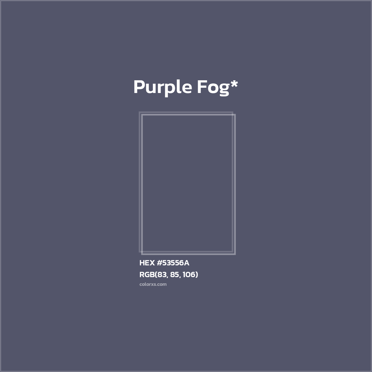 HEX #53556A Color Name, Color Code, Palettes, Similar Paints, Images