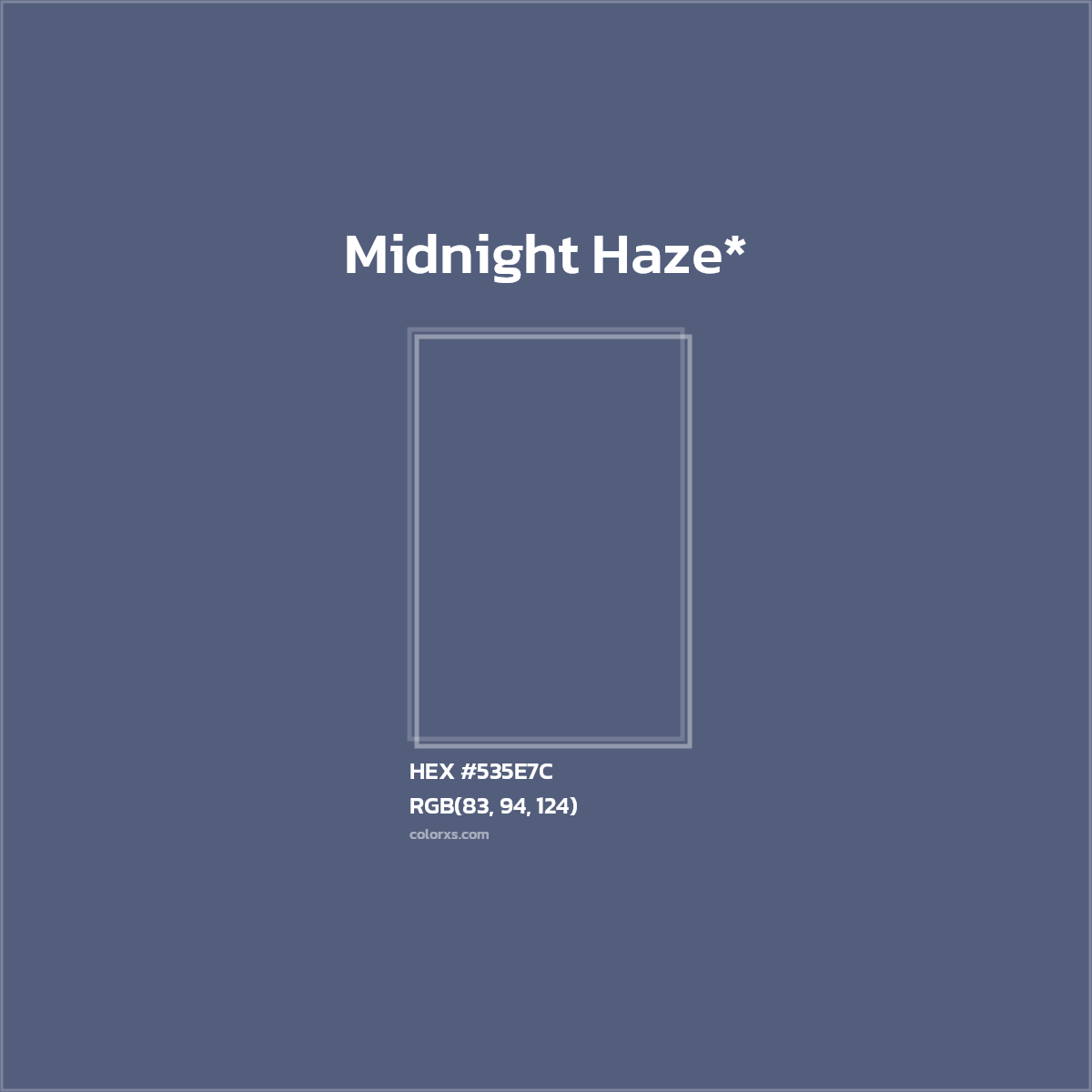 HEX #535E7C Color Name, Color Code, Palettes, Similar Paints, Images