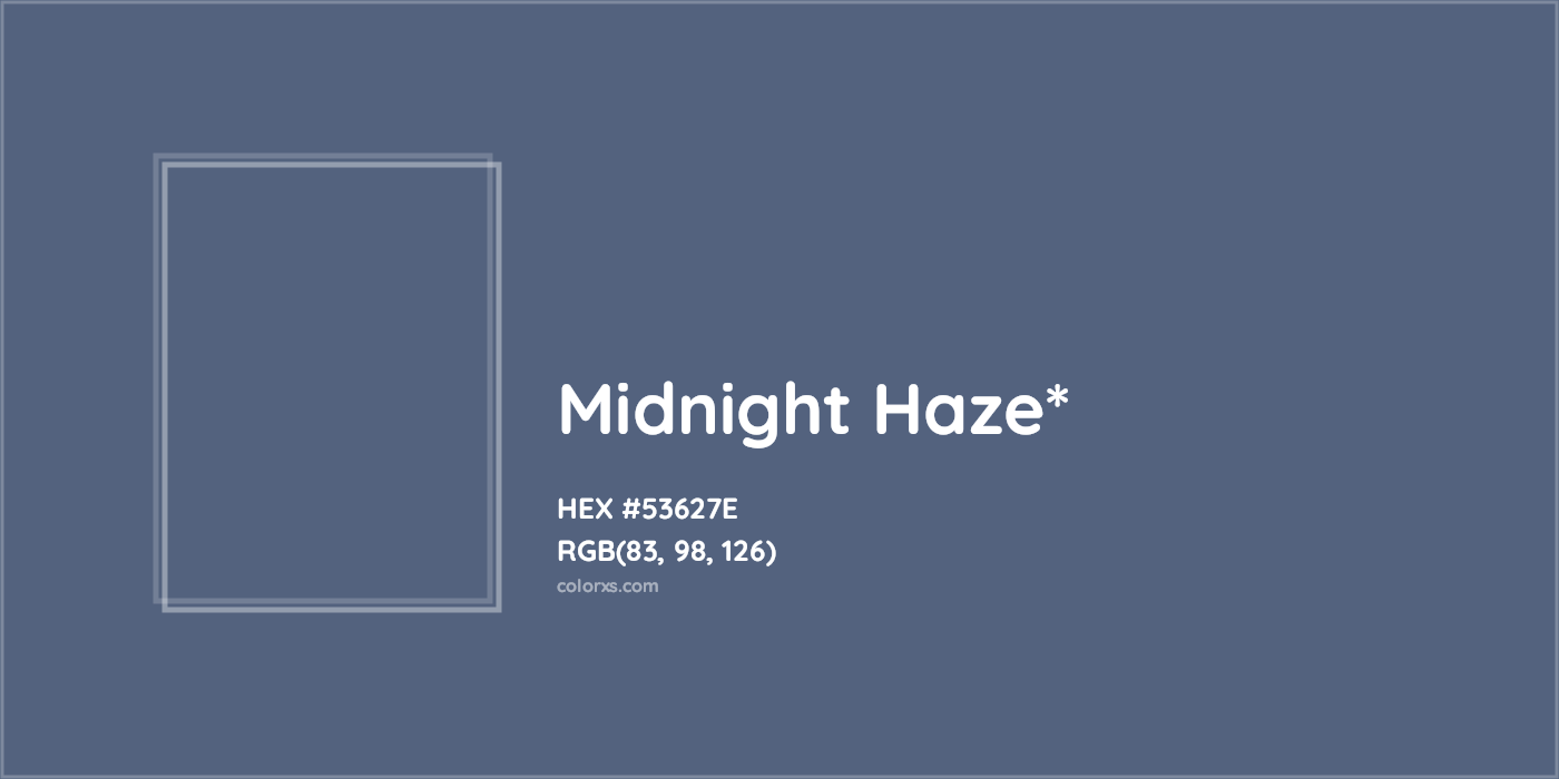 HEX #53627E Color Name, Color Code, Palettes, Similar Paints, Images