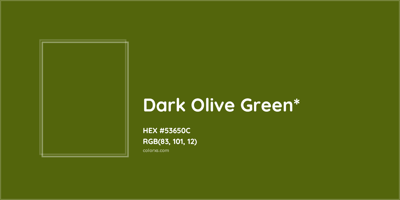 HEX #53650C Color Name, Color Code, Palettes, Similar Paints, Images